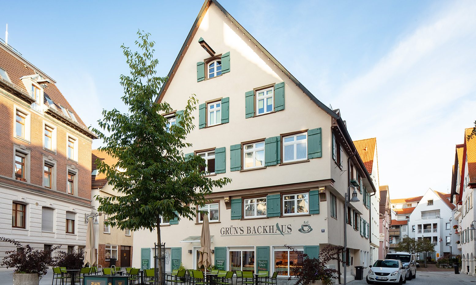 Grün's Backhaus Start in den Tag